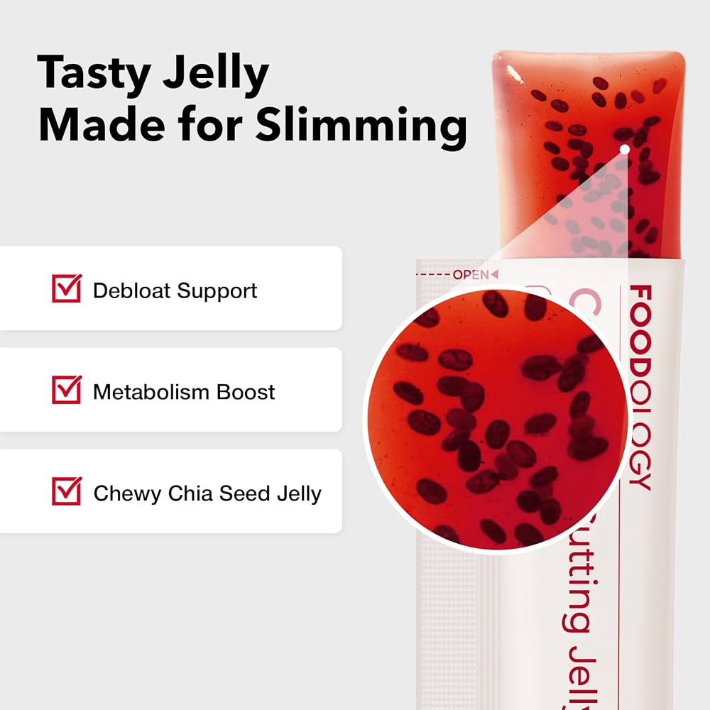 FOODOLOGY Coleology Cutting Stick Jelly (Pomegranate)