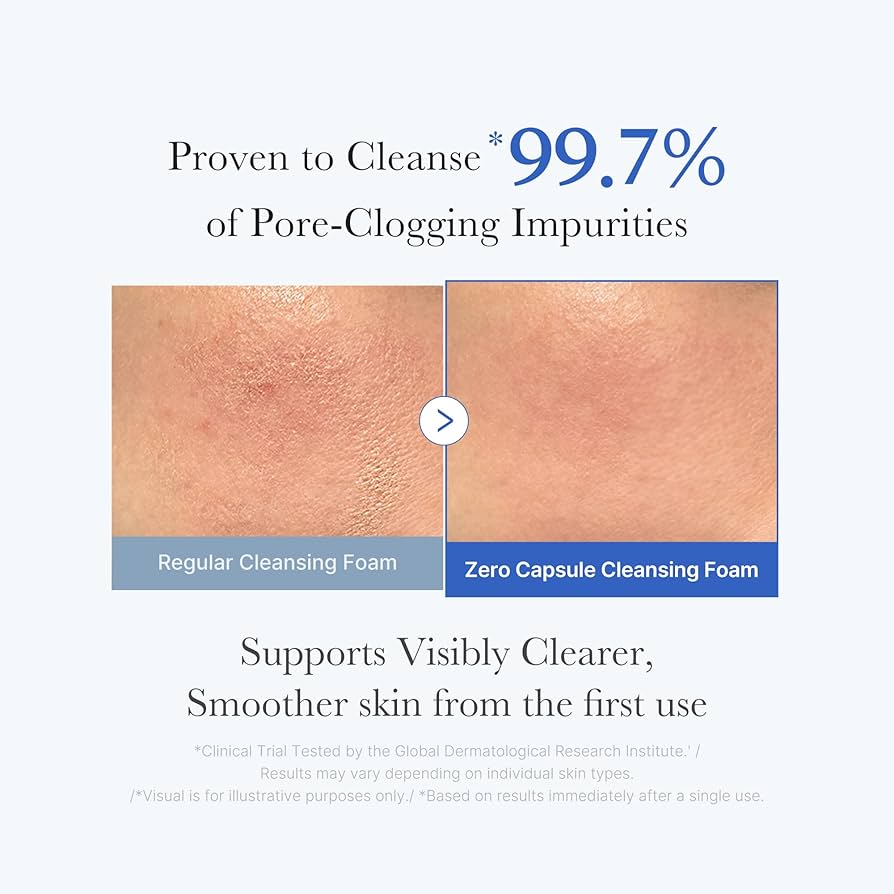 medicube - Zero Pore SA Clear Capsule Cleansing Foam 120ml