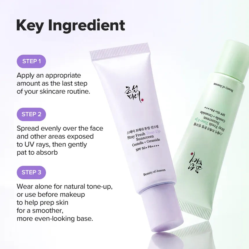 Beauty of Joseon - Stay Fresh Tone-Up Sunscreen