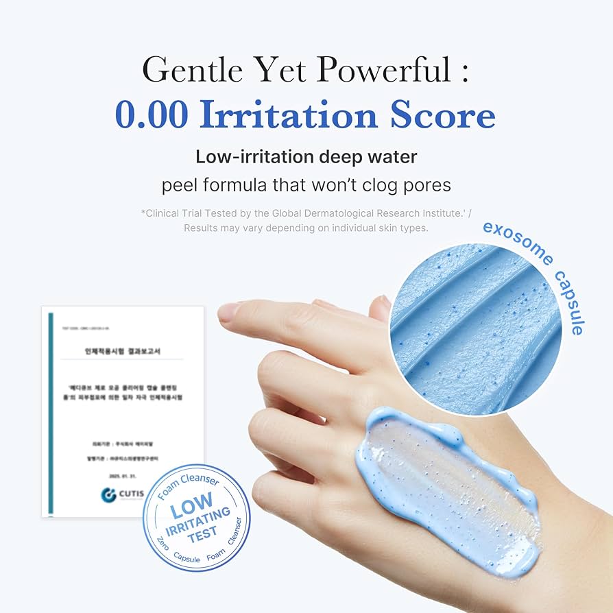 medicube - Zero Pore SA Clear Capsule Cleansing Foam 120ml