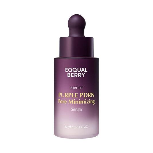 EQQUALBERRY Purple PDRN Pore Minimizing Serum | Elasticity-Boosting, Oil-Control Serum for Refined Pores