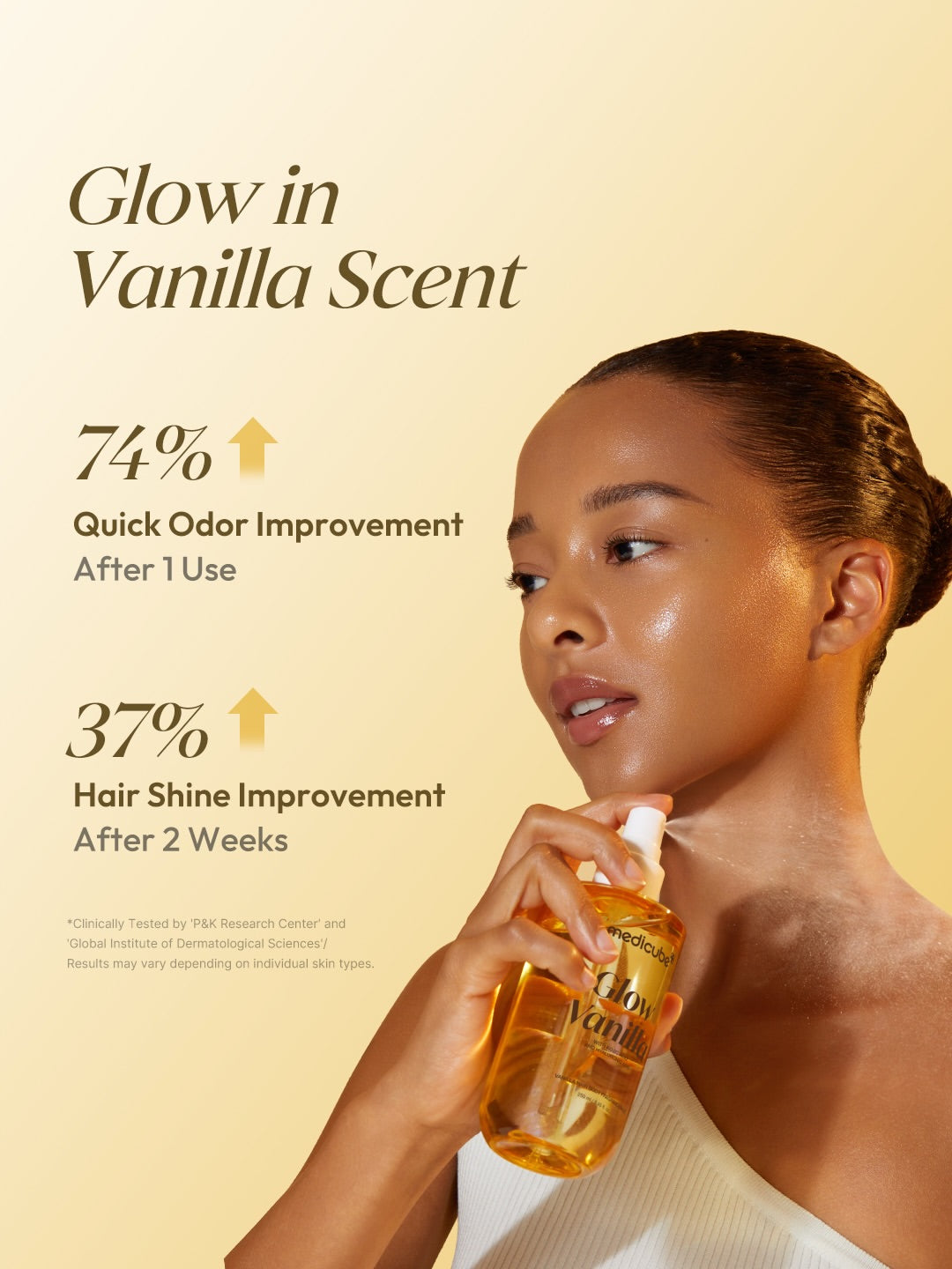 Medicube Vanilla Hair & Body Fragrance Mist hair and body mist product image 6 from Skin Hack Beauty