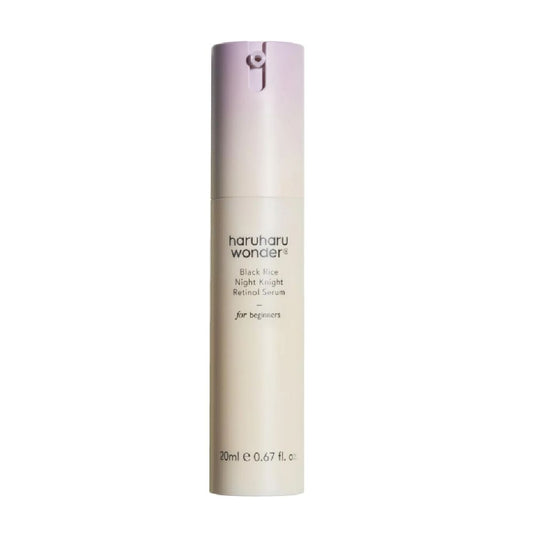 Haruharu Wonder Black Rice Night Knight Retinol Serum | Gentle Anti-Aging & Brightening Night Serum