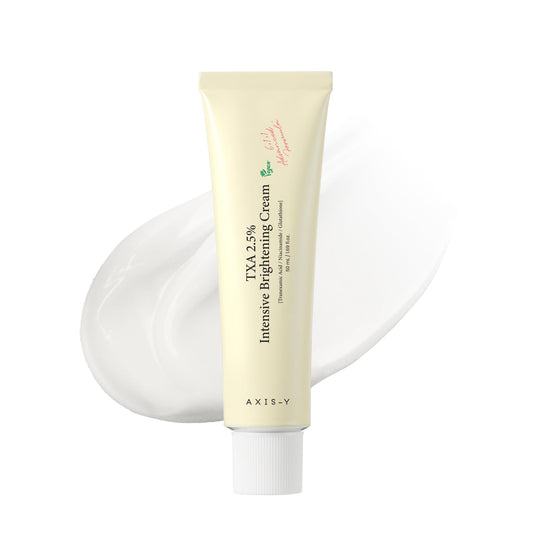 AXIS-Y TXA 2.5% Intensive Brightening Cream 50ml cream front product image from Skin Hack Beauty