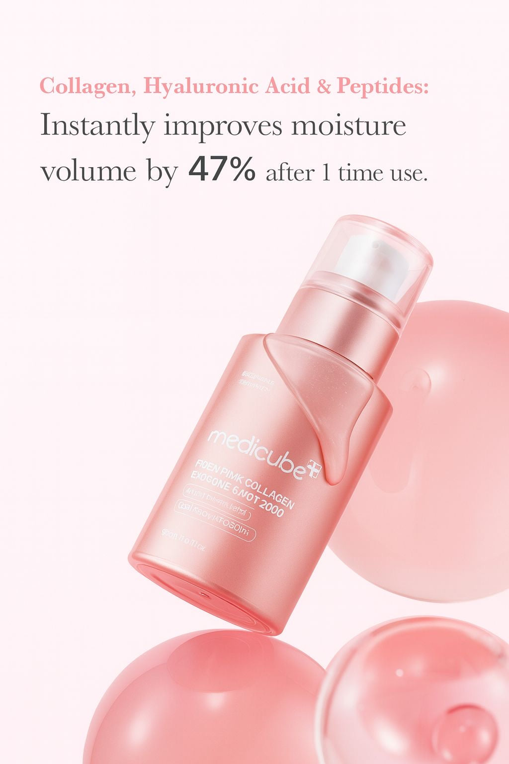 Medicube PDRN Pink Collagen Exosome Shot Serum 2000