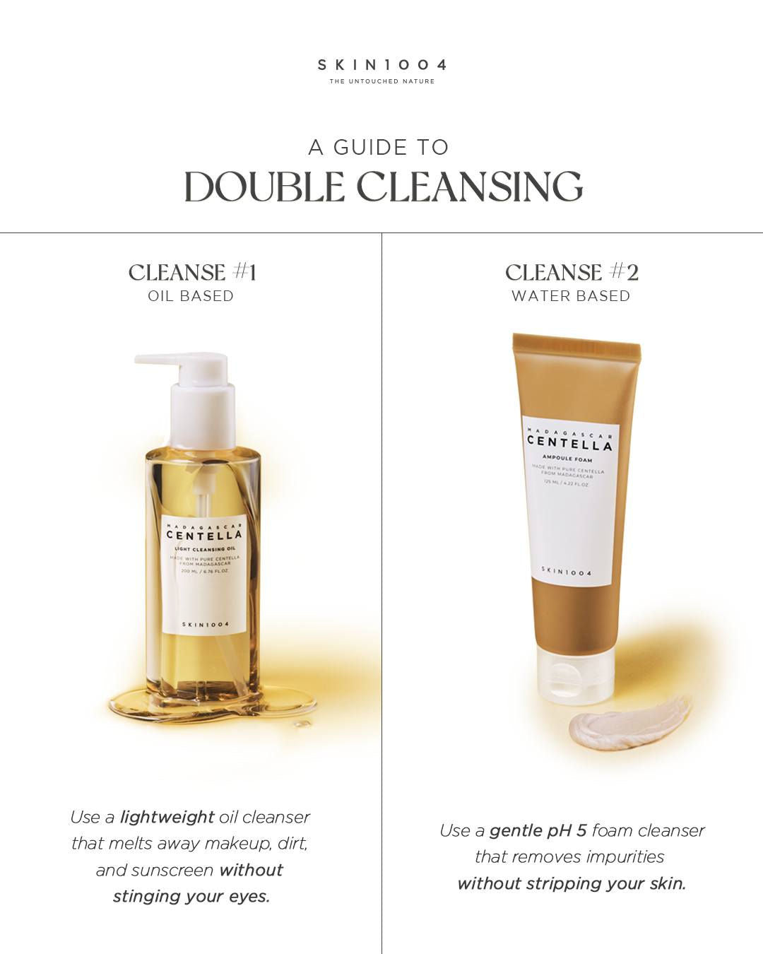 SKIN1004 - Madagascar Centella Double Cleansing Duo Set