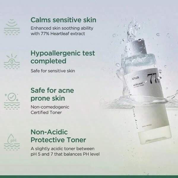 Anua – Heartleaf 77% Soothing Toner