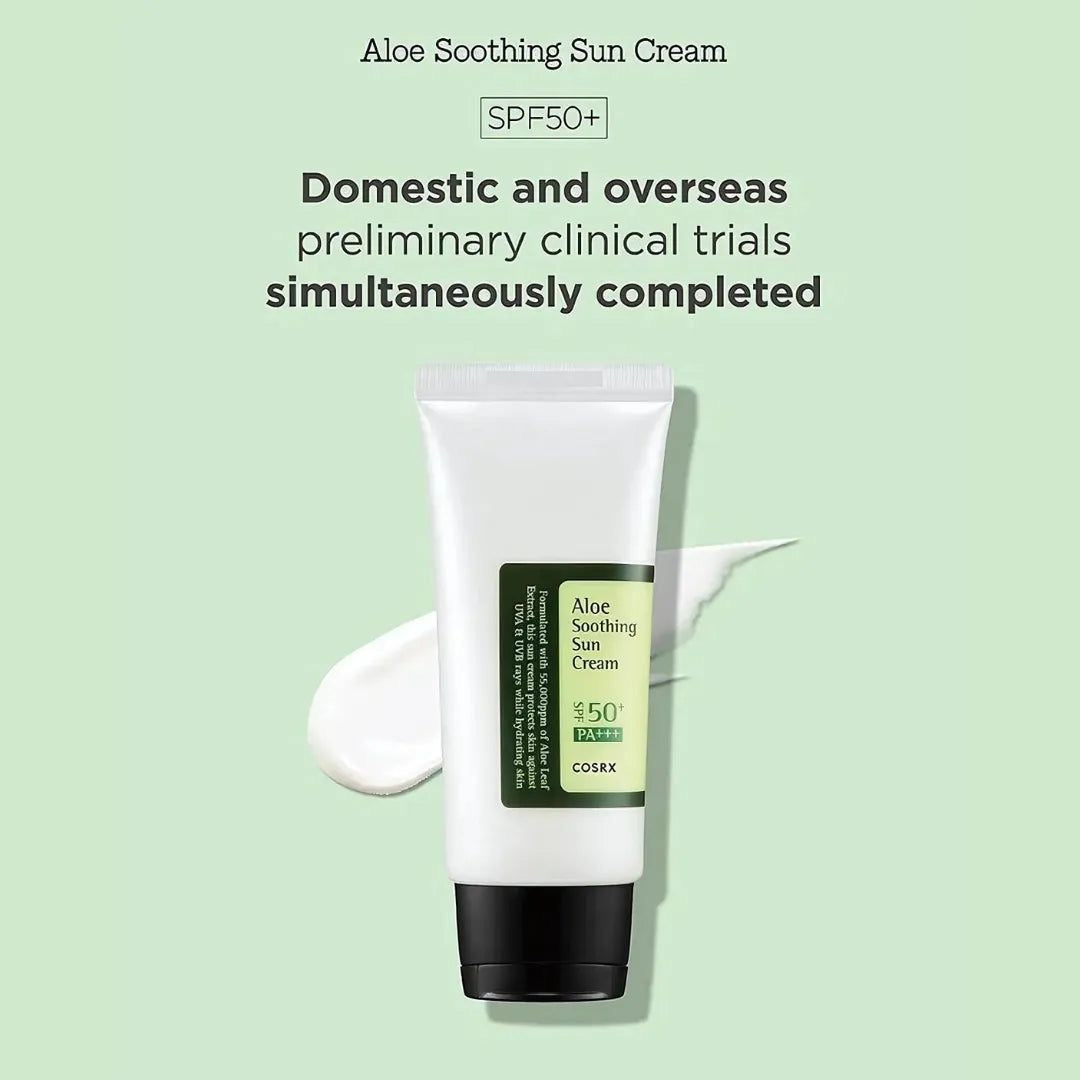 COSRX – Aloe Soothing Sun Cream SPF50+ (50ml)