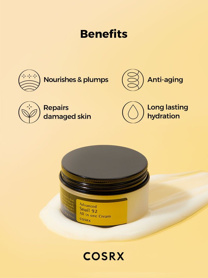 COSRX – Advanced Snail 92 All-In-One Cream
