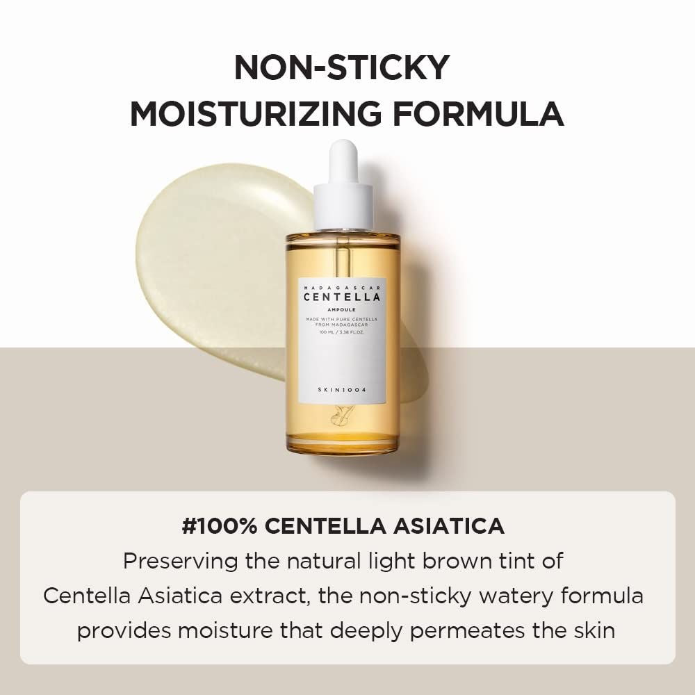 SKIN1004 – Madagascar 100% Centella Extract Asiatica 100 Ampoule