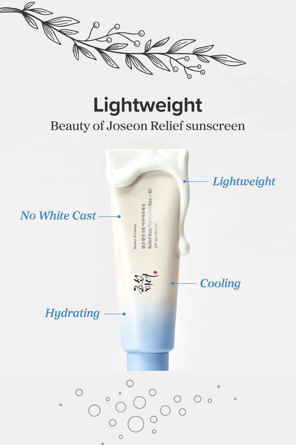Beauty of Joseon - Relief Sun Aqua Fresh SPF50+