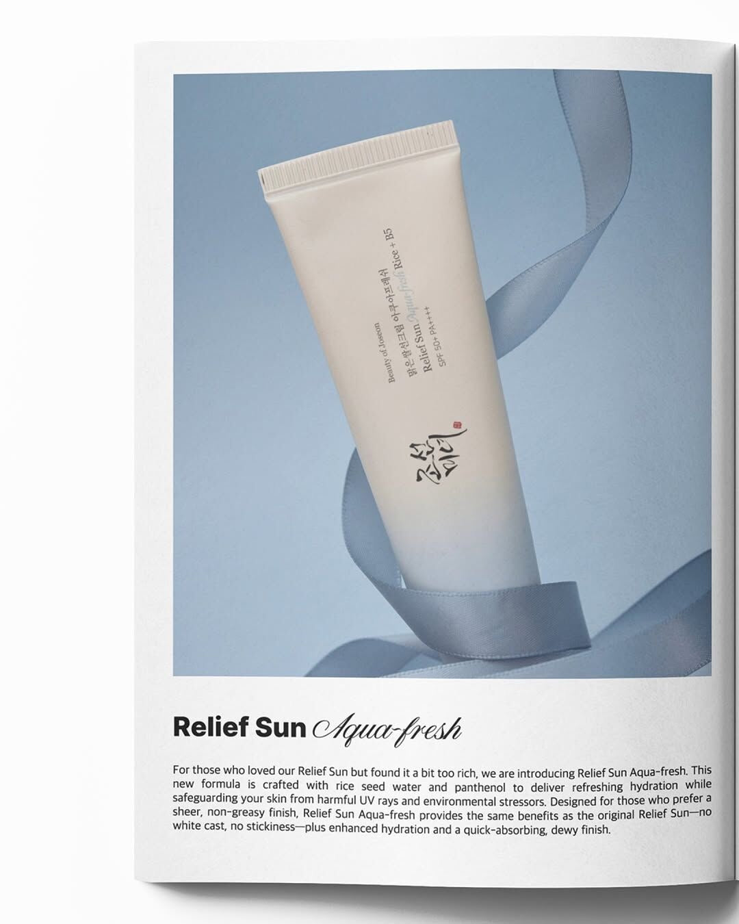 Beauty of Joseon - Relief Sun Aqua Fresh SPF50+