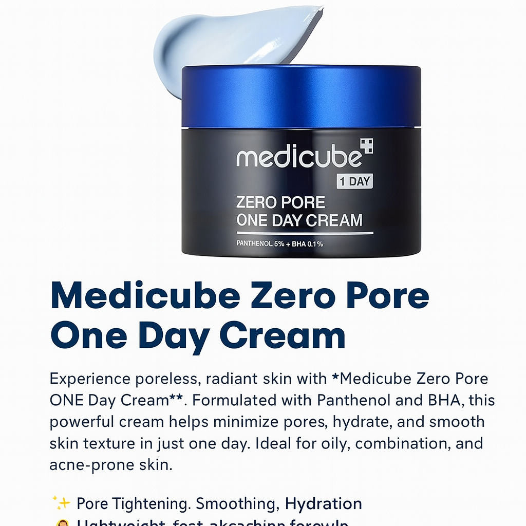 Medicube Zero Pore One Day Cream
