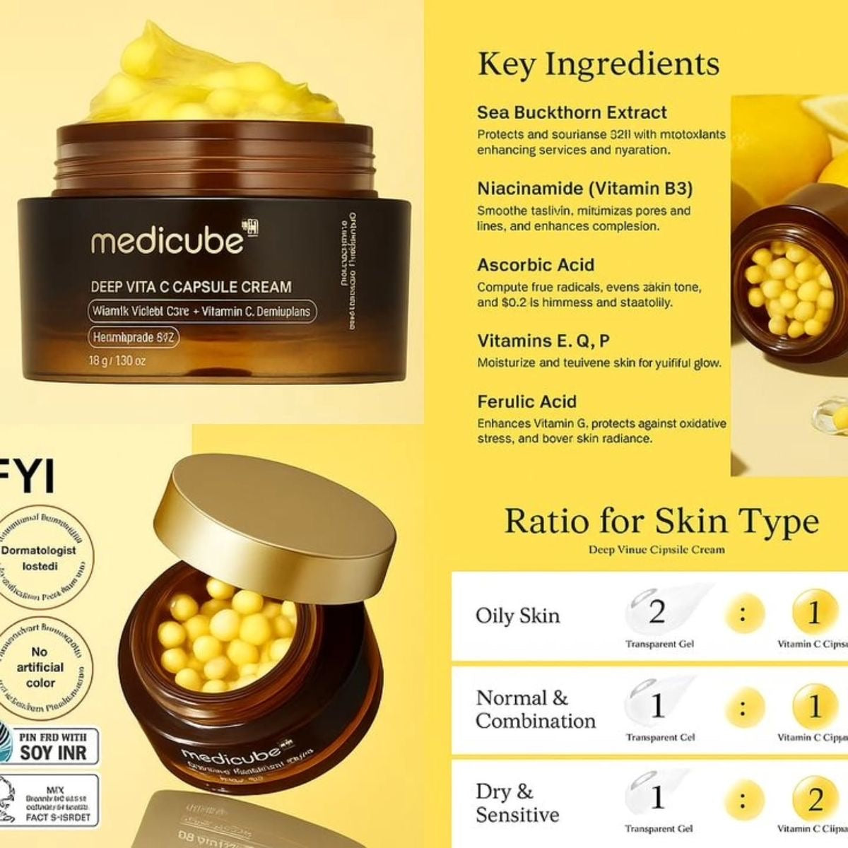 Medicube Deep Vita C Capsule Cream