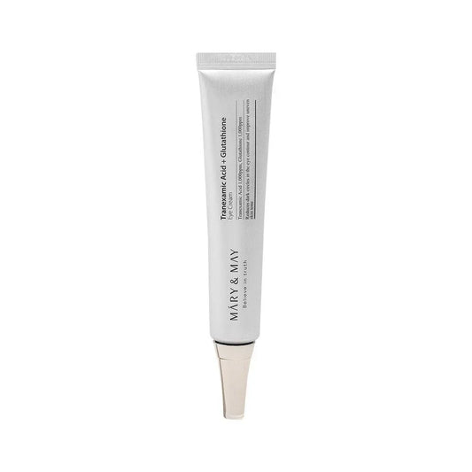 Tranexamic Acid + Glutathione eye cream for dark circles and uneven skin tone
