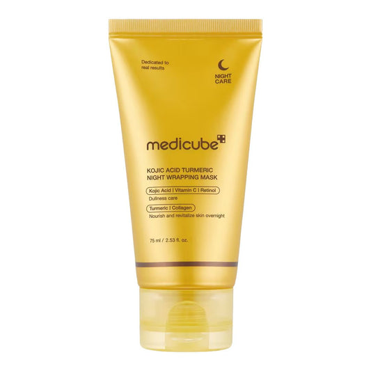 Medicube Kojic Acid Turmeric Night Wrapping Mask | Overnight Brightening & Pigmentation Treatment