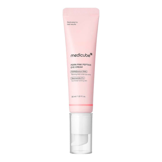 Medicube PDRN Pink Peptide Eye Cream | Firming & Brightening Treatment for Eye Area