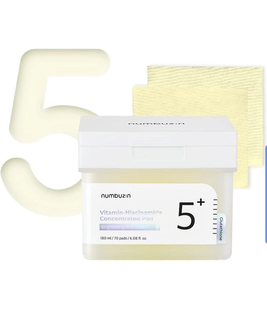 Numbuzin – No.5 Vitamin-Niacinamide Concentrated Pad