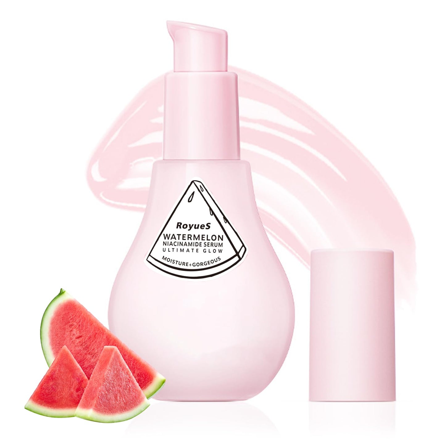 RoyueS Watermelon Niacinamide Serum | Brightening & Hydrating Glow Serum