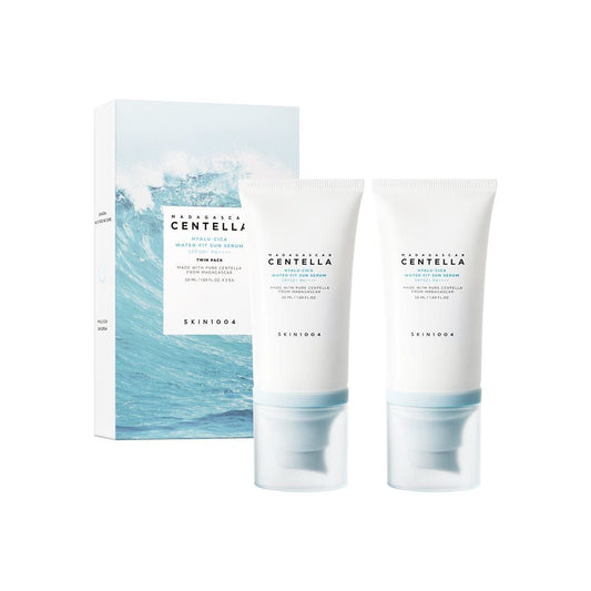 SKIN1004 – Madagascar Centella Hyalu-Cica Water-Fit Sun Serum Twin Pack (2 x 50ml)