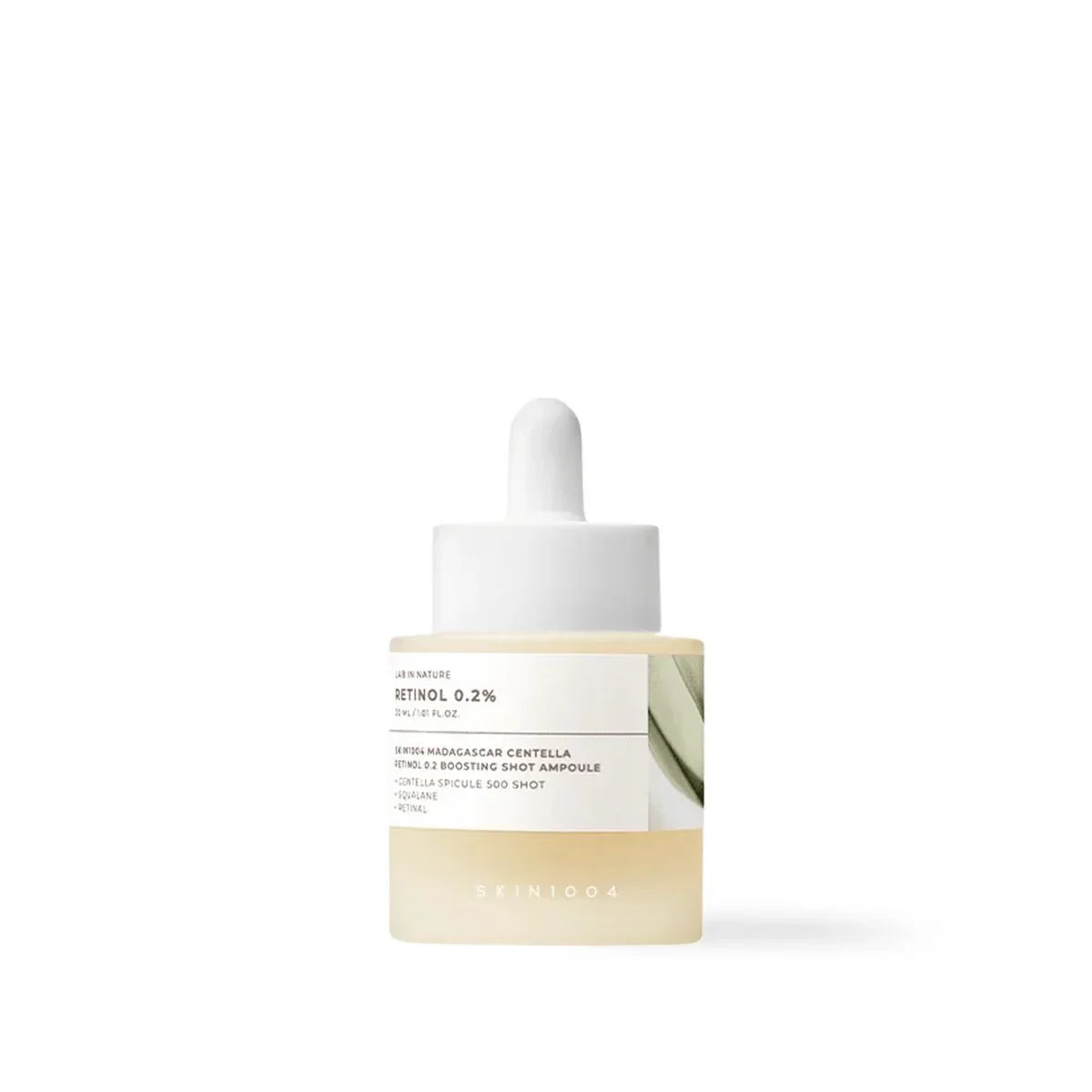 Retinol 0.2% boosting shot ampoule with Madagascar Centella for glowing skin