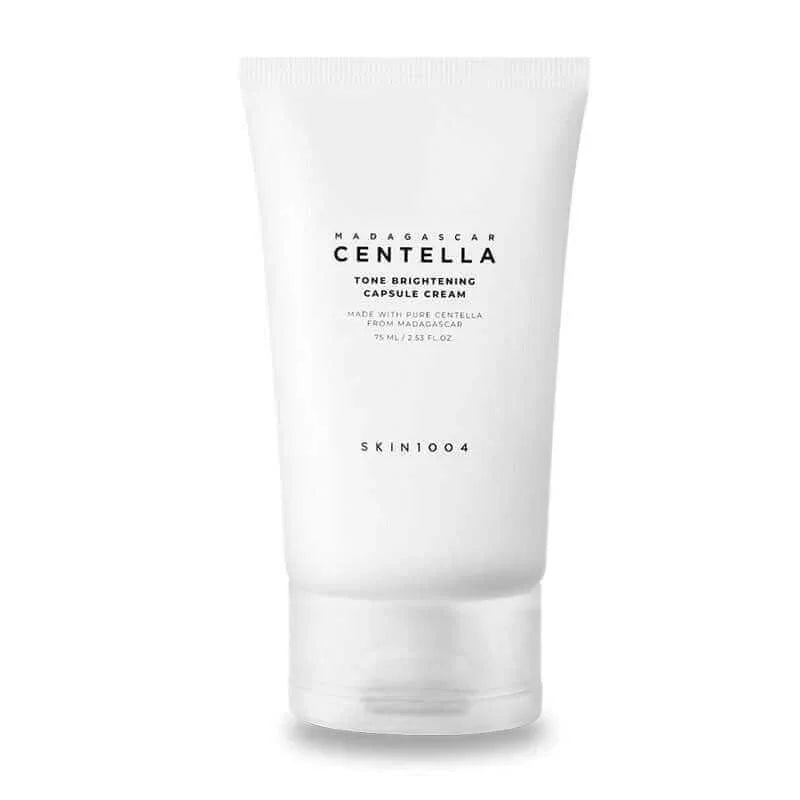 Madagascar Centella Tone Brightening Capsule Cream by SKIN1004 for glowing skin