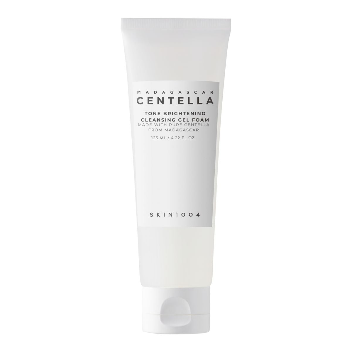 SKIN 1004 Madagascar Centella Tone Brightening Cleansing Gel Foam | Gentle Exfoliating Face Wash for Radiance