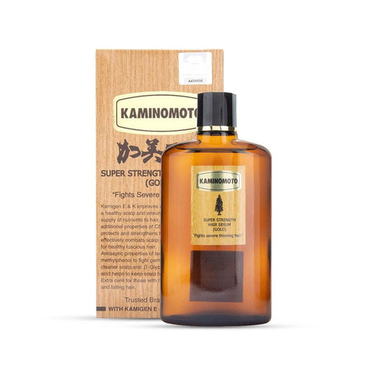 KAMINOMOTO Super Strength Hair Serum Gold 150ml hair care product image 1 from Skin Hack Beauty