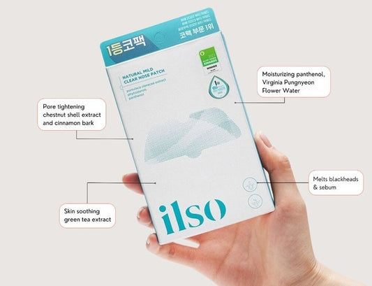 ilso - Natural Mild Clear Nose Pack