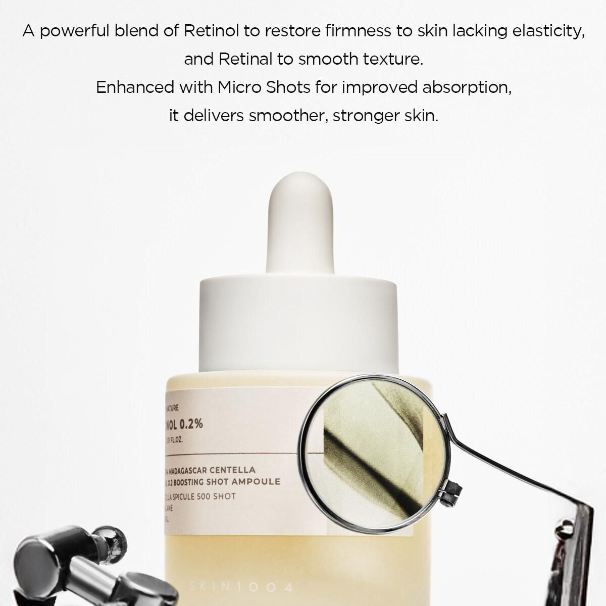 SKIN1004 - Madagascar Centella Retinol 0.2 Boosting Shot Ampoule