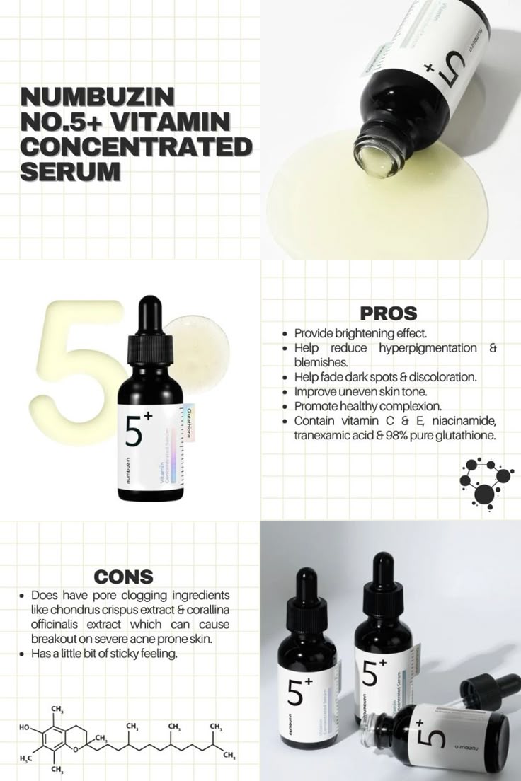 Numbuzin – No.5 Vitamin Concentrated Serum