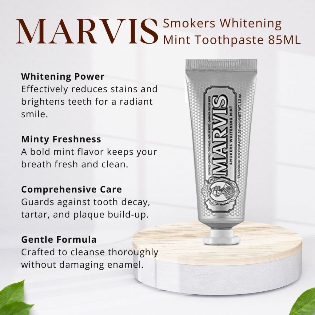 Marvis Whitening Mint Toothpaste (85ml)
