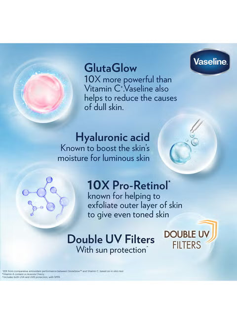 Vaseline - Gluta-Hya Flawless Glow Serum Burst Body Lotion 200ml