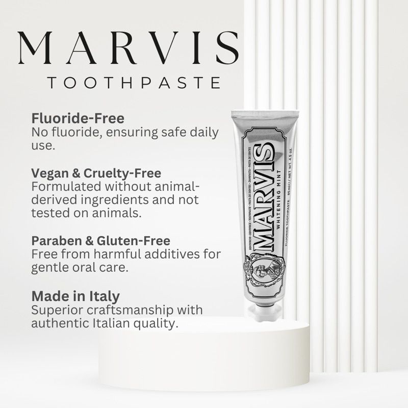 Marvis Whitening Mint Toothpaste (85ml)