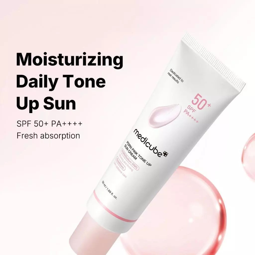 medicube - PDRN Pink Tone up Sun Cream SPF50+ PA++++ - 50ml