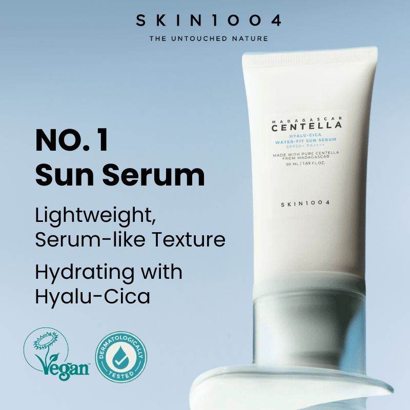 SKIN1004 – Madagascar Centella Hyalu-Cica Water-Fit Sun Serum Twin Pack (2 x 50ml)