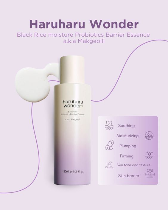 Haruharu Wonder Black Rice Night Knight Retinol Serum | Gentle Anti-Aging & Brightening Night Serum
