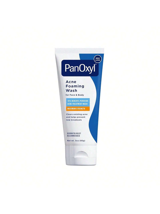 PanOxyl – Acne Foaming Wash 10% Benzoyl Peroxide (Maximum Strength)