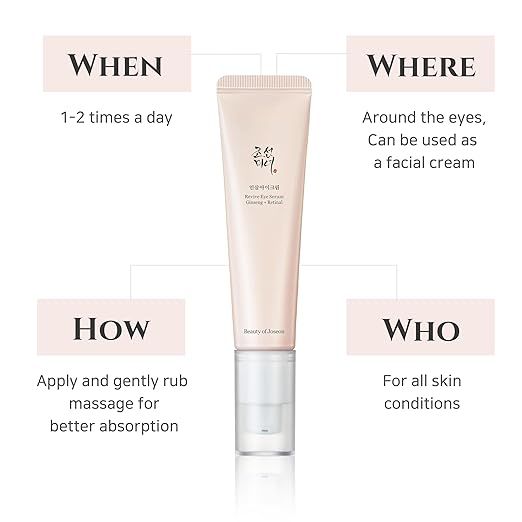 Beauty of Joseon – Revive Eye Serum: Ginseng + Retinal