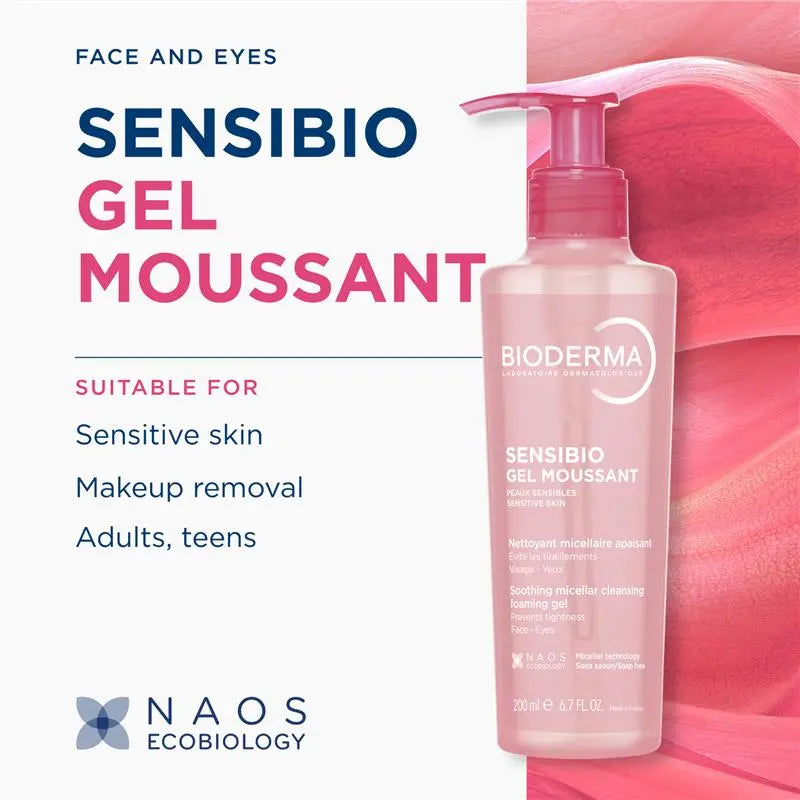 BIODERMA Sensibio Mild Cleansing Foaming Gel