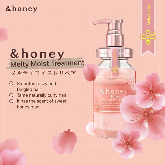 &Honey Melty Moist Repair Hair Treatment 2.0 hair treatment product detail image from Skin Hack Beauty