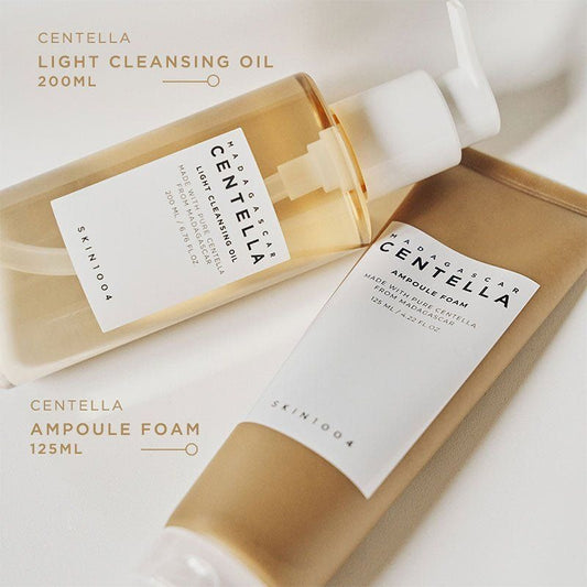 SKIN1004 Madagascar Centella Double Cleansing Duo Set double cleansing set product detail image from Skin Hack Beauty