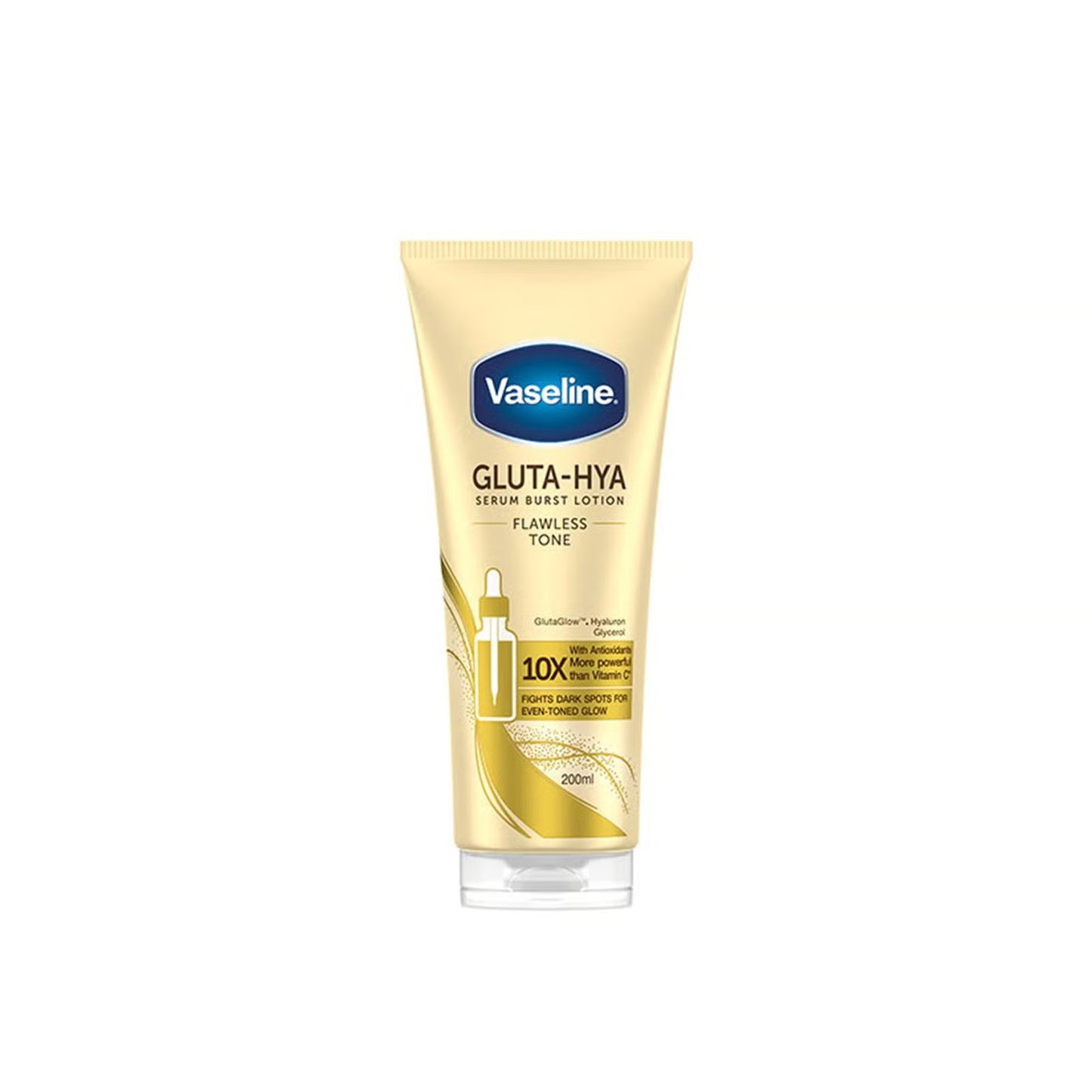 Vaseline - Gluta-Hya Flawless Glow Serum Burst Body Lotion 200ml