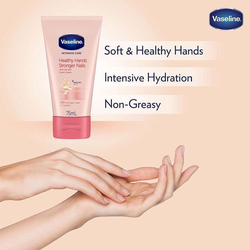 Vaseline - Intensive Care Healthy Hands Stronger Nails Cream 75ml